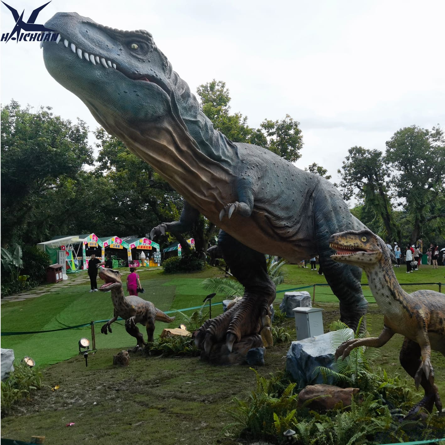 dinosaur park t-rex