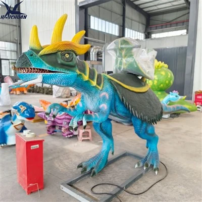 Animatronic Ride On Armored Dinosaur